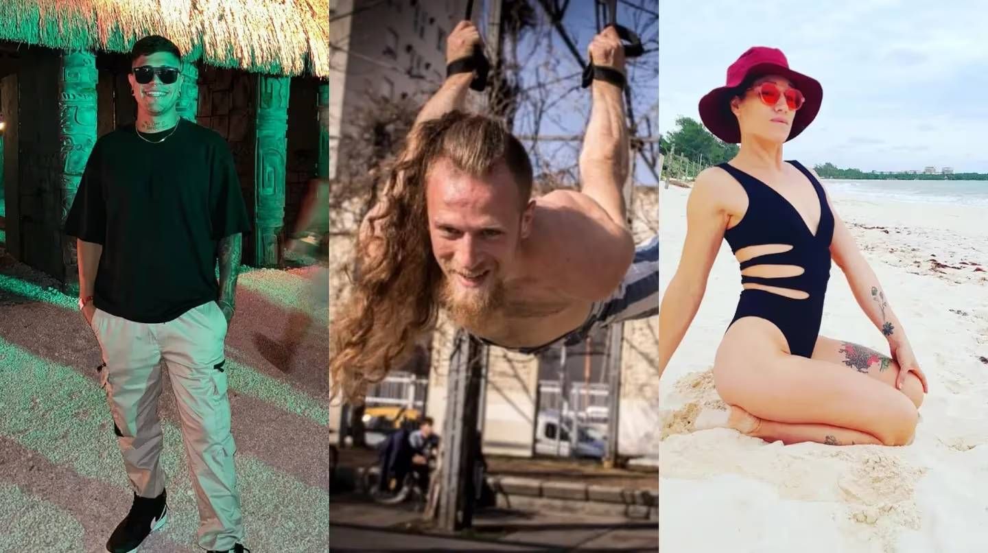 Maximiliano Laviano, Gerónimo Amengual y Vanessa Silva son tres de los cinco argentinos que murieron en Playa del Carmen. También fallecieron Hernán Ezequiel Sibella, Nahuel López y Freddy Omar Quijano Carrillo (chofer mexicano). Foto: Instagram.