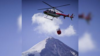 con el fuego contenido, cuando se podra volver a escalar el lanin