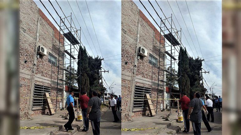 Murió un obrero y otro está grave tras caer al recibir una descarga en una obra