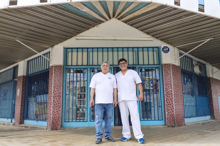 Daniel y Horacio El Negro Lucero, los responsables del tradicional negocio.