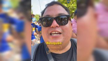 El hincha neuquino que renunció a Vaca Muerta para ir a ver a Boca