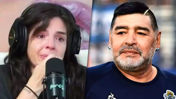 Dalma se refirió al momento de la foto de cómo estaba Diego Maradona cuando murió