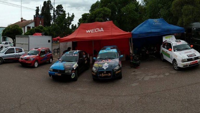 El rally regional acelera en caminos del Valle Medio