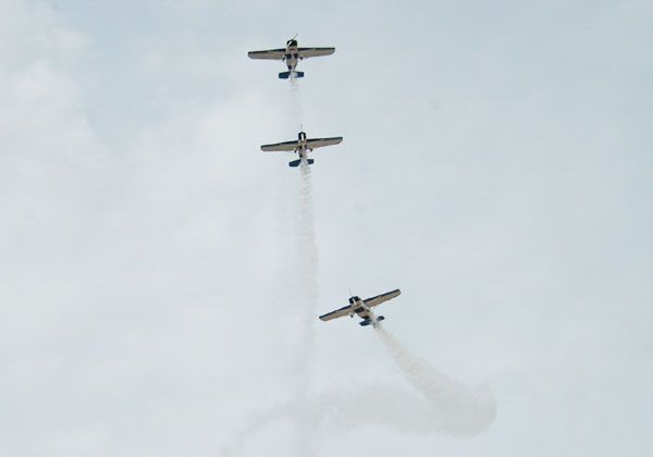 La magia se adueñó del cielo allense