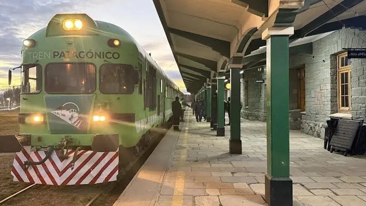 La formación volvió a operar tras un proceso de mantenimiento integral. Foto: Gentileza.