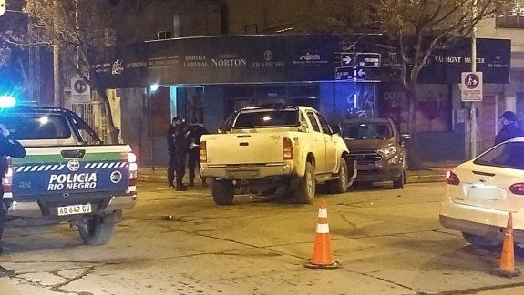 Choque en pleno centro dejó a un joven de 19 años herido 