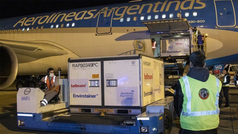 La semana próxima llegan 4 millones de vacunas