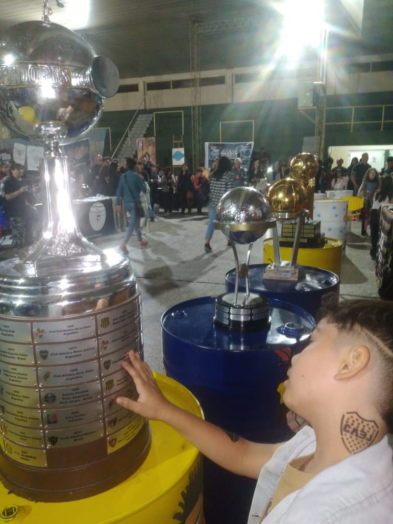 En la iniciativa del fin de semana brindo su colaboraci&oacute;n la Agrupaci&oacute;n Boquense del Gran Valle de la Patagonia.