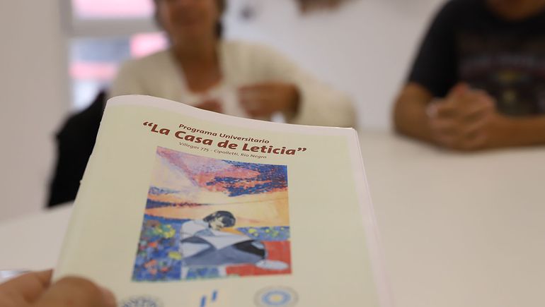 Noemí Labrune armó todo el proyecto para donar su vivienda a la UNCo y garantizar que sea una residencia estudiantil dependiente del rectorado para que residan estudiantes de diferentes carreras universitarias. 