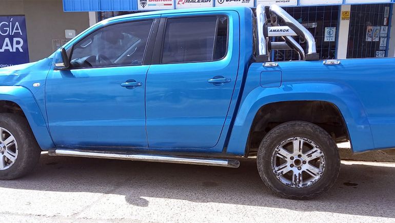 El misterio de la camioneta azul abandonada