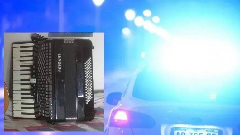 Entraron a robar a una iglesia y se llevaron un acordeón muy especial