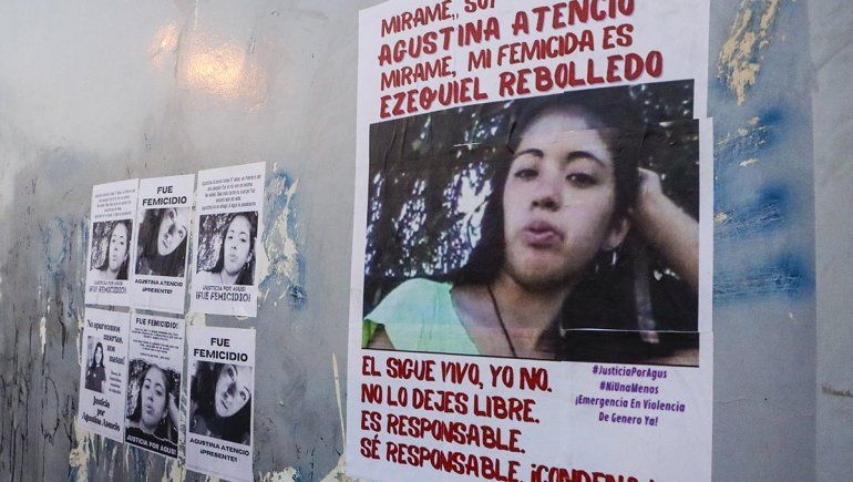 Piden perpetua para Rebolledo por el femicidio de Agustina Atencio 
