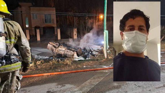 Tragedia en Avenida Mosconi: despiden con dolor al vecino que murió calcinado