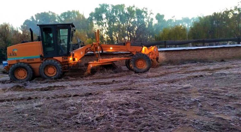 Comenzó la construcción de caniles en la Isla jordán