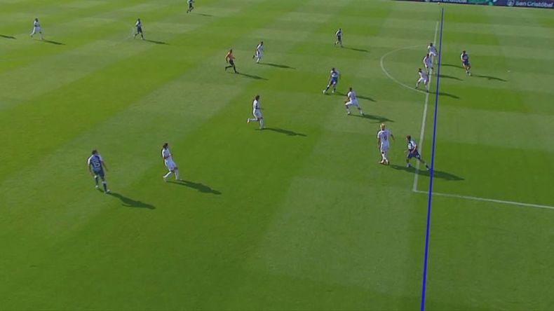 El gol de Gimnasia de La Plata.