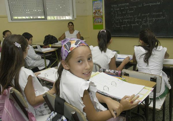 Positivo inicio de clases en las escuelas primarias