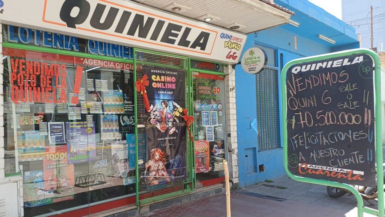 La Agencia 40 vendió el cupón del Quini 6 ganador de 70 millones de pesos.