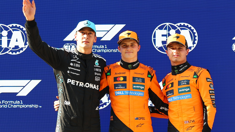 Oscar Piastri se quedó con la pole en el GP de China. 