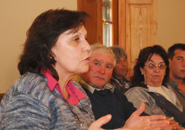 Accatino se reúne con productores