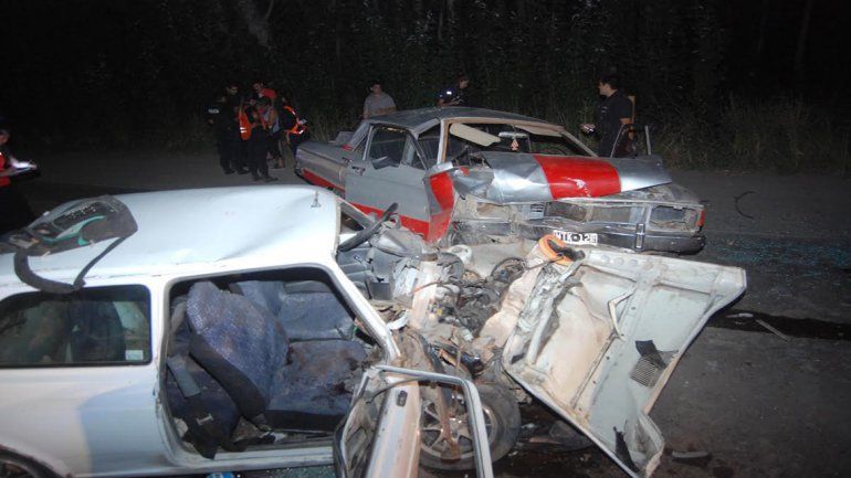 Borrachos chocaron de frente en Circunvalación y están vivos
