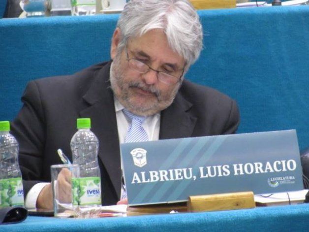 Luis Albrieu legislador del Frente para la Victoria. 