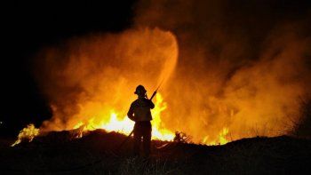 el fuego consumio mas de 8 mil hectareas en el este de rio negro