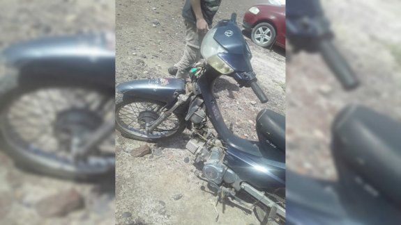 Fue a buscar su moto a Tránsito y la encontró desmantelada