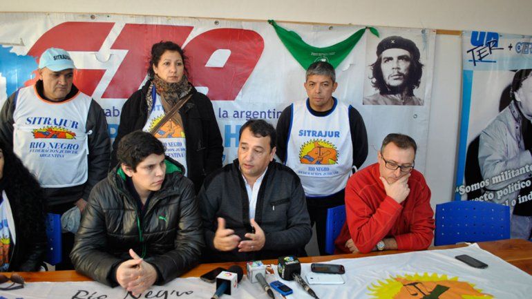 El gremio Sitrajur rechazó la última oferta salarial