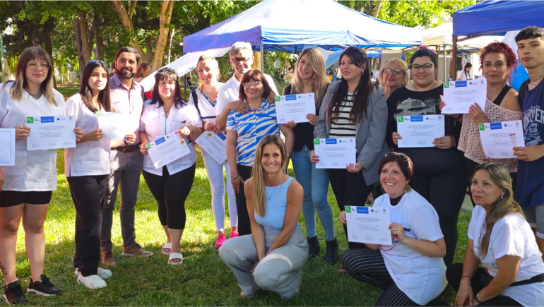 Capacitan continuamente a nuevos promotores que se suman a colaborar para abastecer el banco de sangre del Hospital de Cipolletti y de la zona.