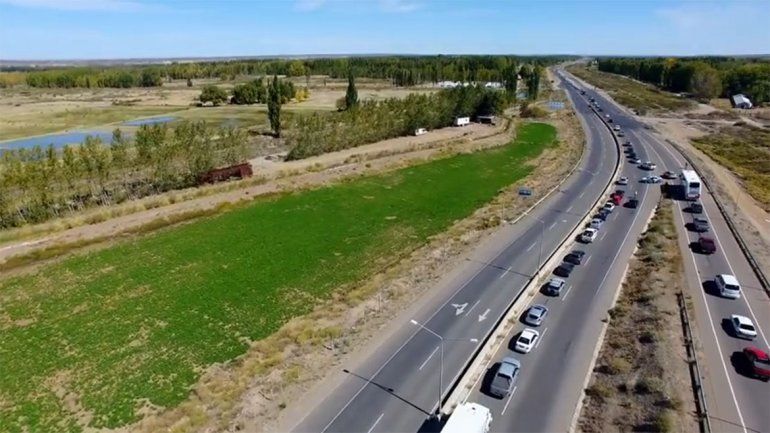 Por el regreso del finde largo, la Ruta 22 tendrá dos carriles extras