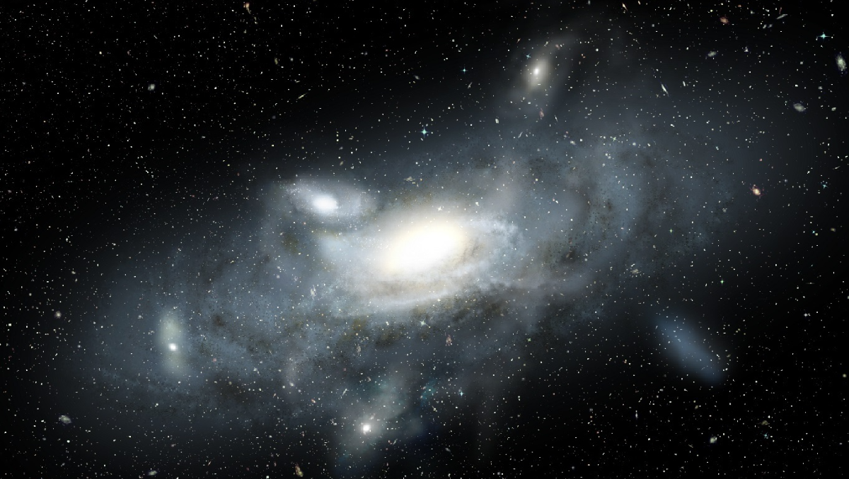 Identifican una galaxia de gran similitud con  la Vía Láctea