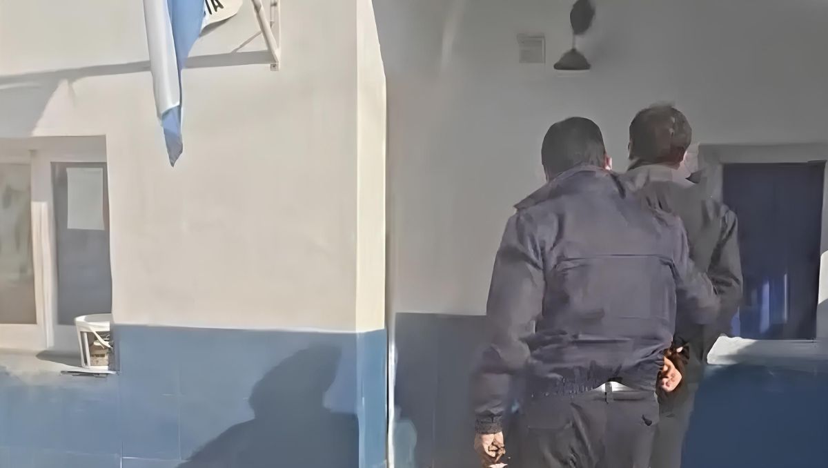 Uno de los hombres detenidos por el crimen ocurrido en el barrio Michi Michi de Cinco Saltos. También atraparon a una pareja como presuntos autores del hecho.&nbsp;