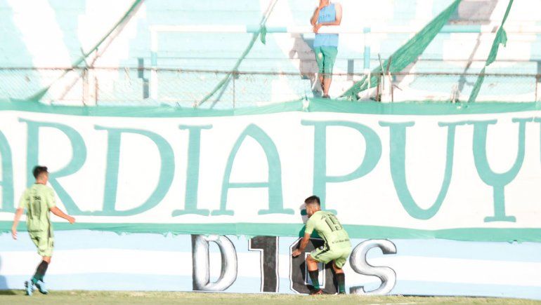Vi el cartel y dije, voy a hacer un gol y lo festejo ahí