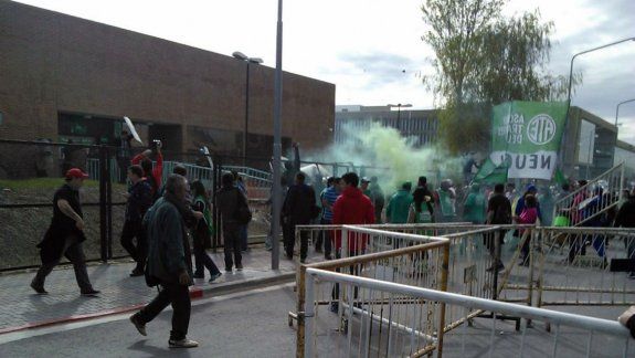 Tras los incidentes