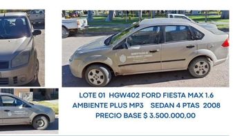 La subasta se realizará este miércoles por la mañana en Contralmierante Cordero.