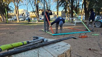 El Municipio también renovará los juegos del Parque Rosauer.