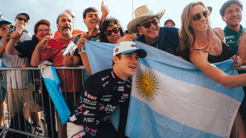 Franco Colapinto se presentará en Buenos Aires. | LMCipolletti.com Franco Colapinto se presentará en Buenos Aires.