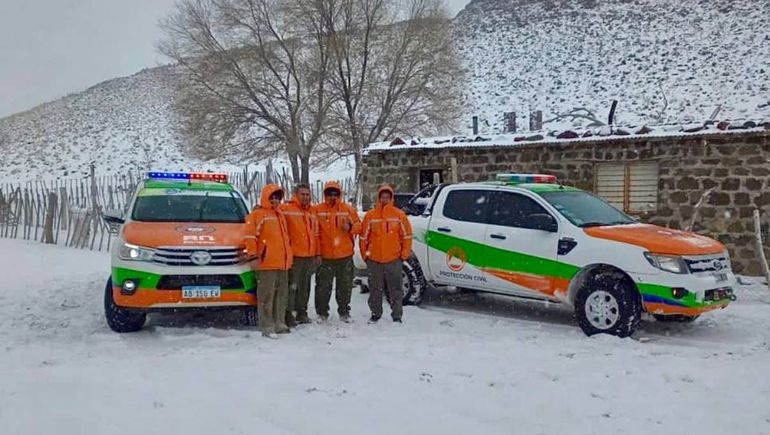 Rutas cerradas y alerta por nieve: la situación en Río Negro