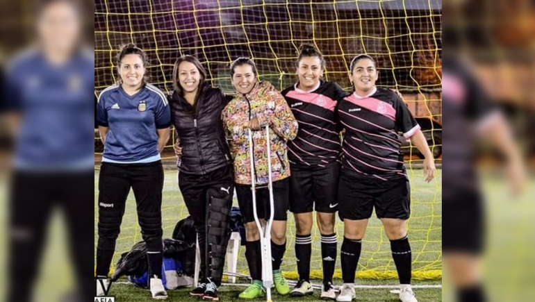 Torneo a beneficio de la jugadora que perdió los brazos y la nariz