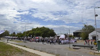 El gremio Unter realiza una masiva movilización en Cipolletti.&nbsp;