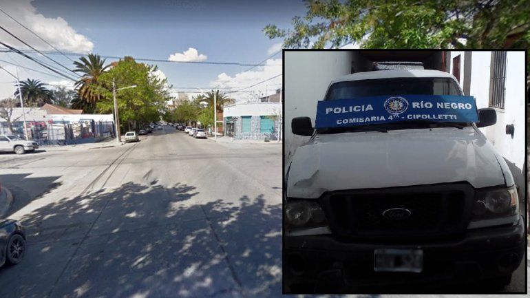 Manejaba una camioneta robada, chocó contra un auto estacionado y se dio a la fuga