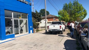 hicieron boquete en una concesionaria y robaron miles de pesos