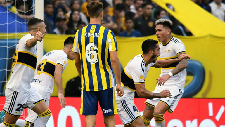 Nicolás Figal anotó el tanto de la igualdad en el último minuto adicionado.&nbsp;