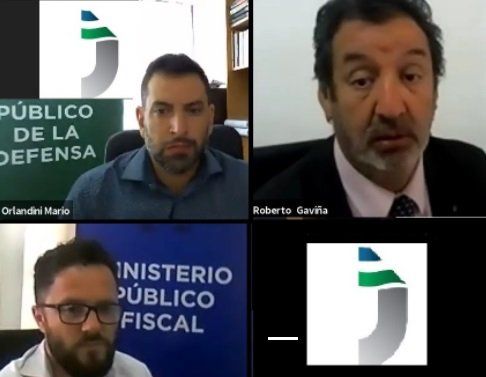 La audiencia se desarrollo de manera virtual. 
