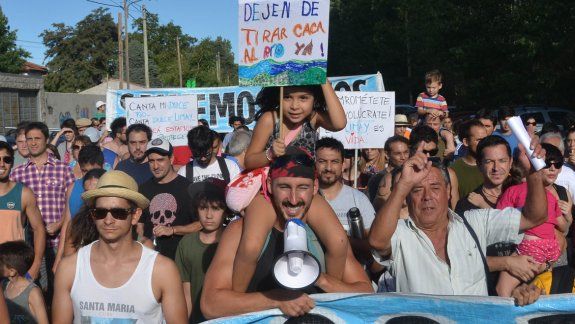 En Neuquén se realizó la movilización más convocante.