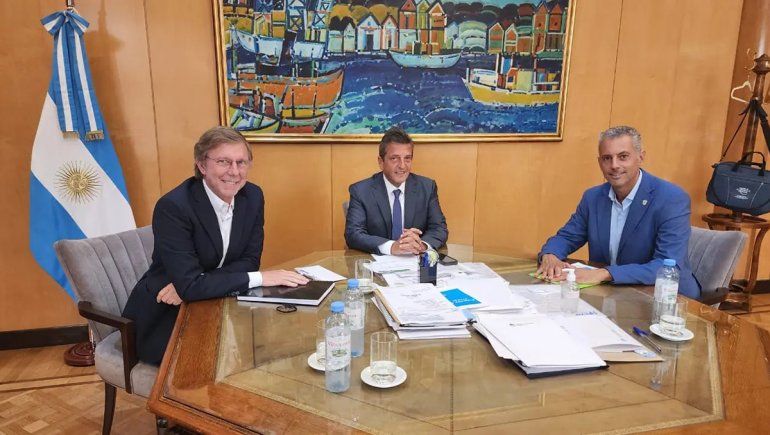 Banacloy se reunió con Massa: Seguimos trabajando en una agenda conjunta