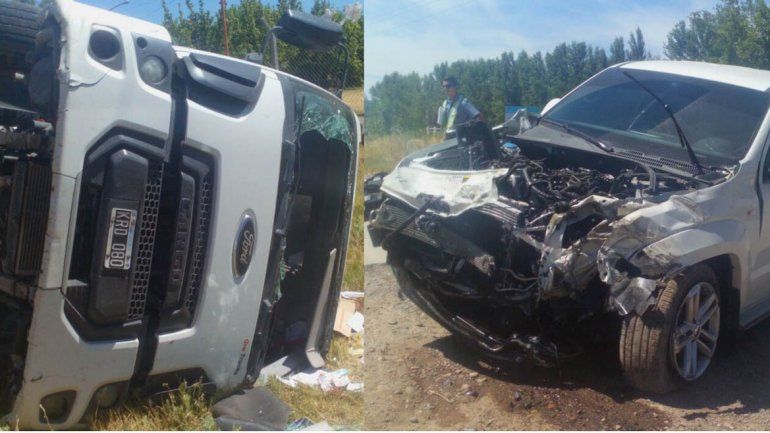 Subió a la Ruta 22 sin mirar y se llevó puesto un camión