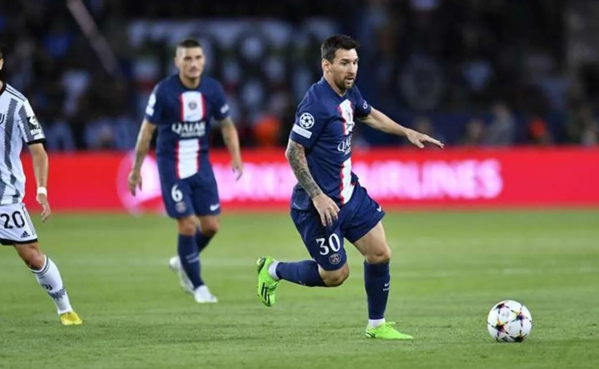 Juega el PSG de Messi