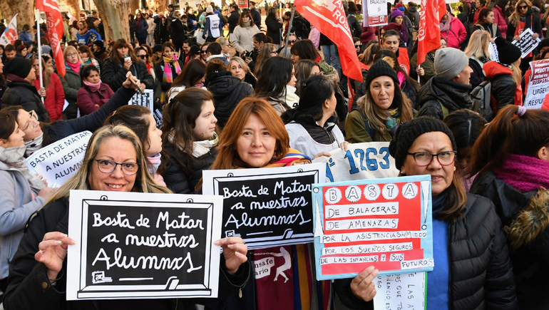 Rosario se movilizó en contra de la inseguridad