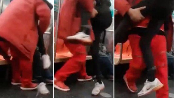 Intentó secuestrar a una chica en el metro y quedó todo grabado